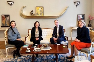 Mr. Michael Trestl, Chief Commercial Officer of Austrian Airlines, paid a courtesy call on Ambassador Vilawan Mangklatanakul at the Thai Residence